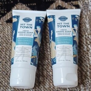 4/$80 New Scentsy "Hit The Town" Cream Shave Soap - 2 Tubes (Sealed)